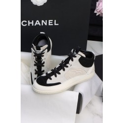 샤넬 CHANEL 25A  하이탑 스니커즈