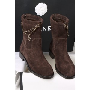 샤넬 CHANEL 25N 앵클 부츠