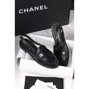 샤넬 CHANEL 25P G47033 Slingbacks Black