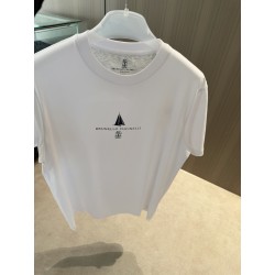 브루넬로 쿠치넬리 Brunello Cucineli 반팔 티셔츠