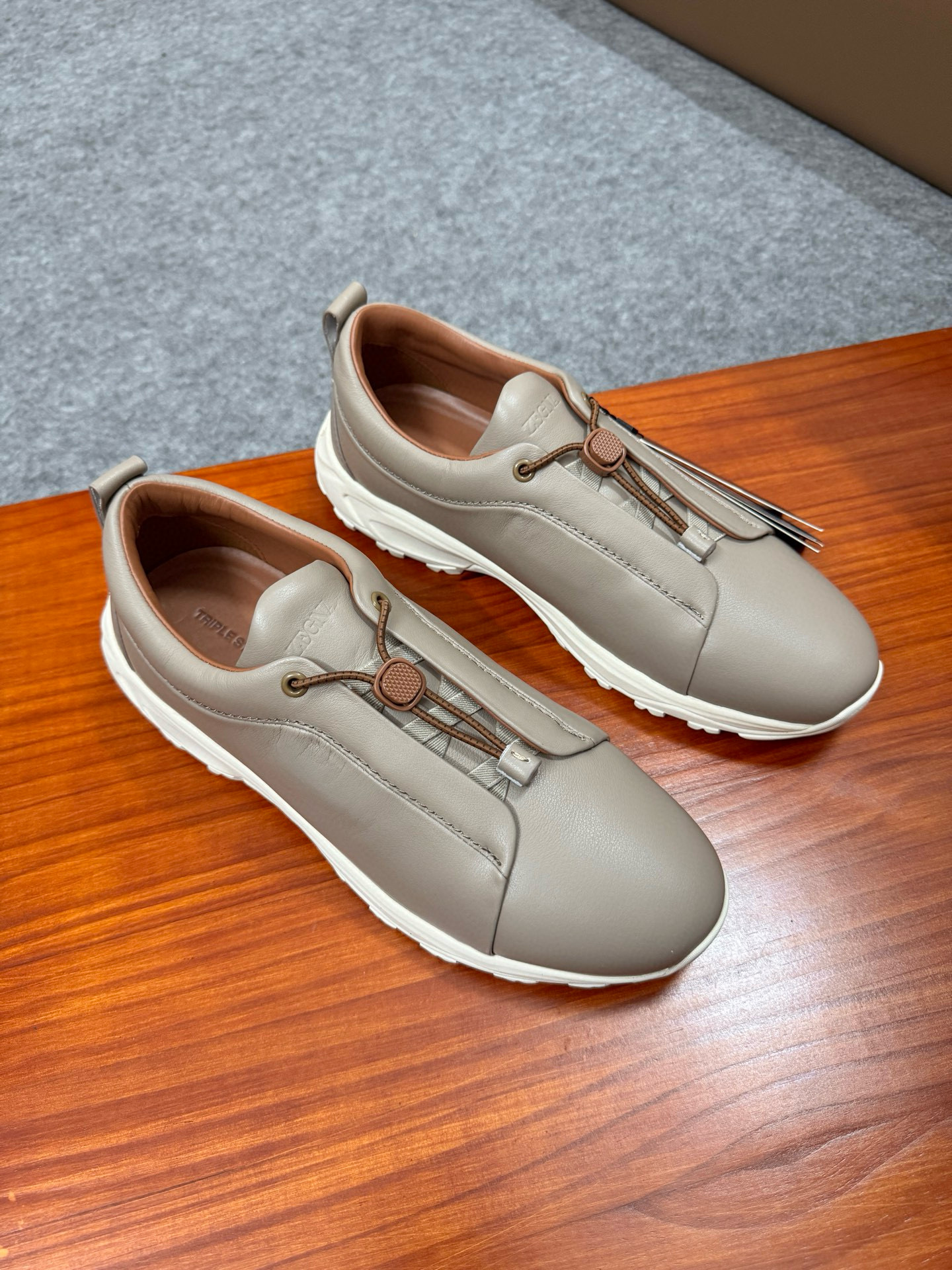 제냐 Zegna Triple Stitch TM Monte 스니커즈
