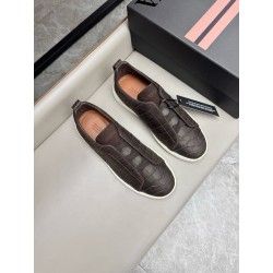 제냐 Zegna Triple Stitch TM 스니커즈