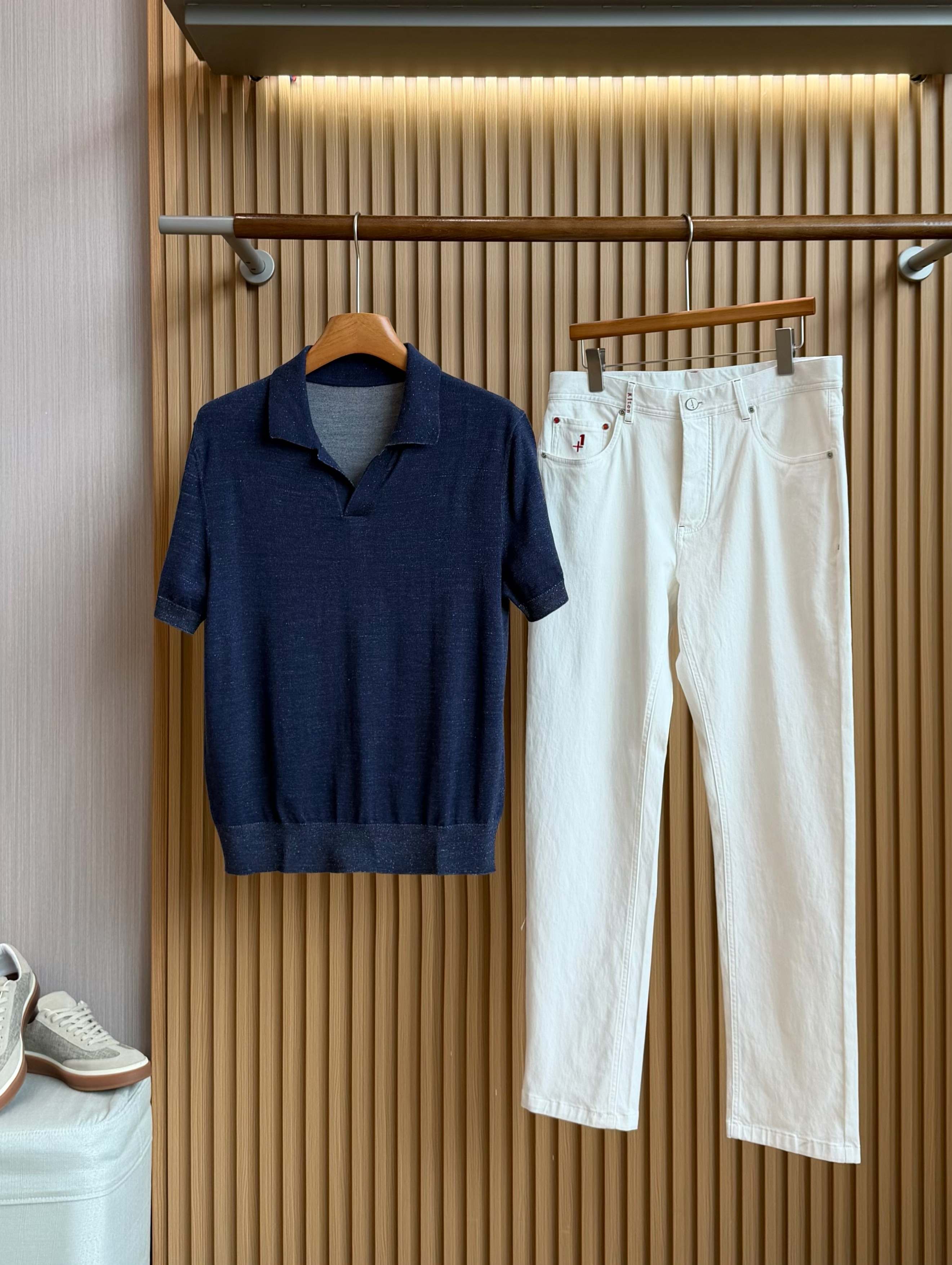 로로피아나 Loro Piana 반팔 티셔츠