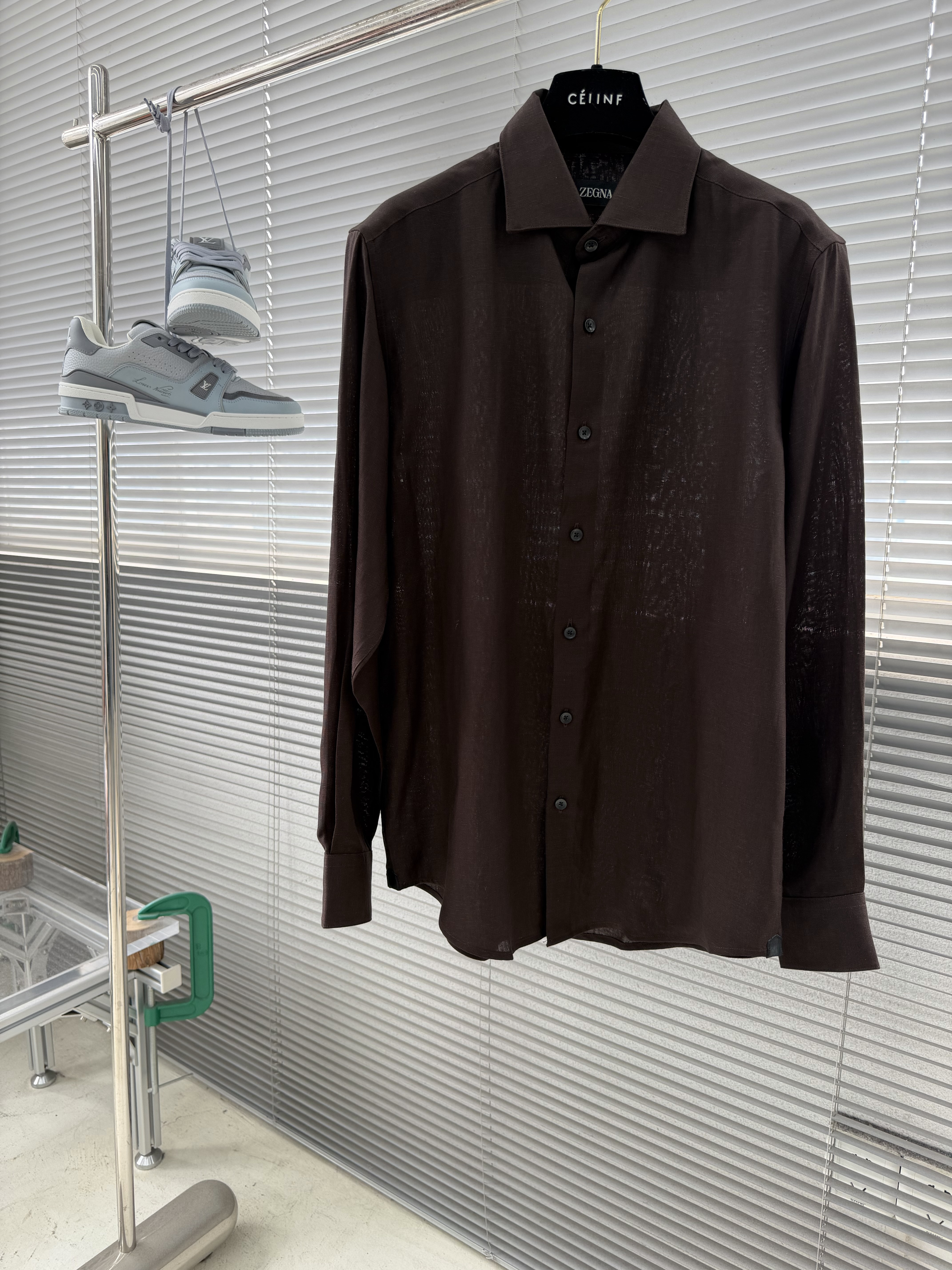 제냐 Zegna 긴팔 셔츠