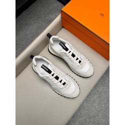 에르메스 Hermes Leader 스니커즈 White