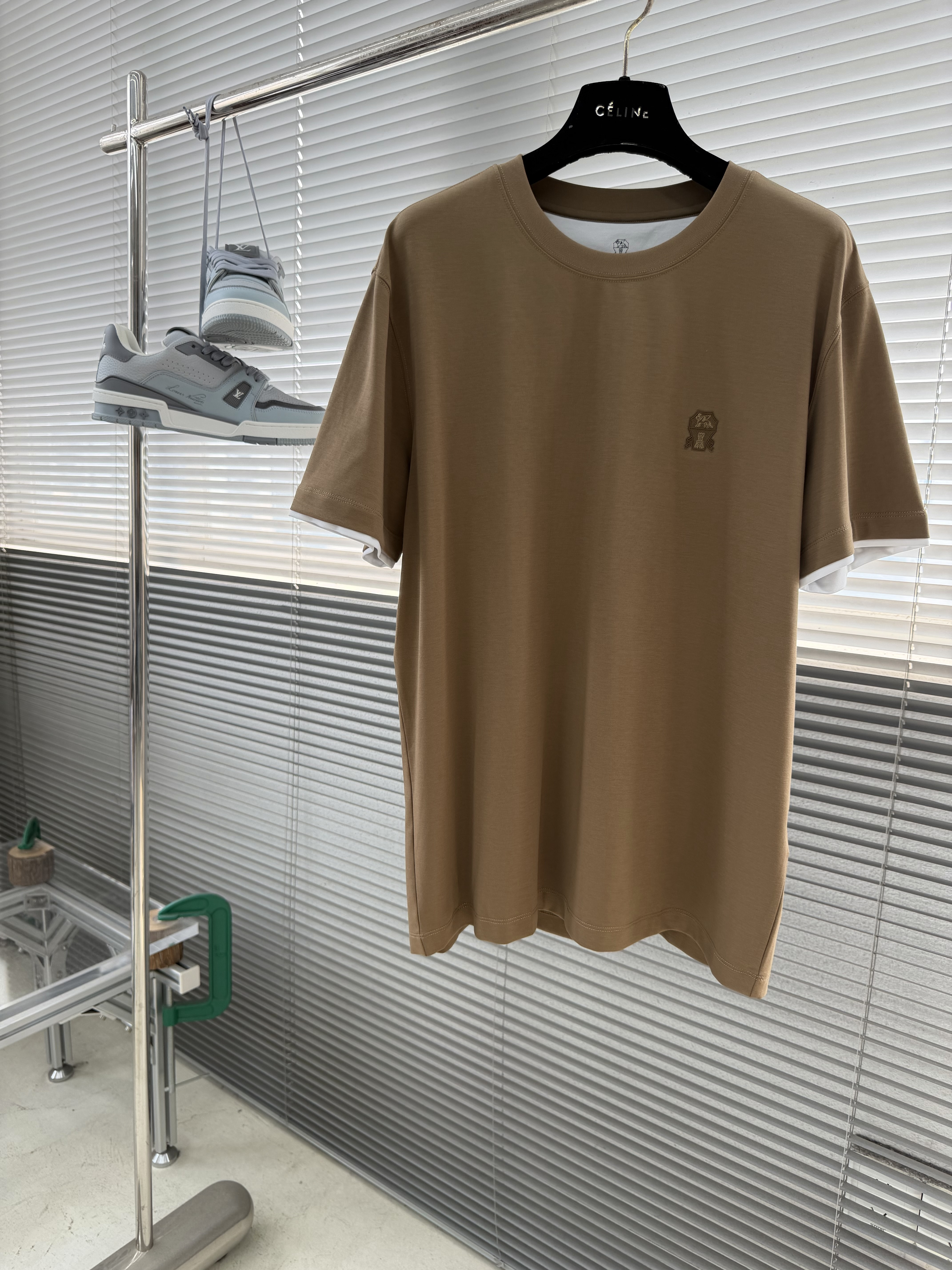 브루넬로 쿠치넬리 Brunello Cucineli 반팔 티셔츠