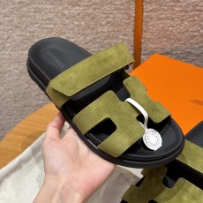 에르메스 Hermes 225 Chypre sandal chamois&Olive green