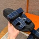 에르메스 Hermes 225 Chypre sandal Alligator&Borland
