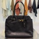 미우 미우 Miu Miu 5BG291 Aventure nappa leather bag Black 40cm