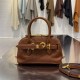미우 미우 Miu Miu 5BP090 Aventure mini nappa leather bag Oak 21cm