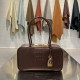 미우 미우 Miu Miu 5BB172 Beau leather top-handle bag Briarwood 30cm