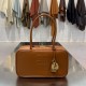 미우 미우 Miu Miu 5BB172 Beau leather top-handle bag Cognac 30cm