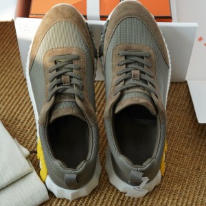 에르메스 Hermes Bouncing 스니커즈 Etoupe