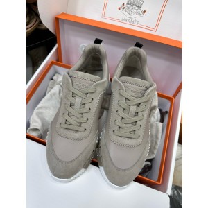 에르메스 Hermes Bouncing 스니커즈 Pebble Beige