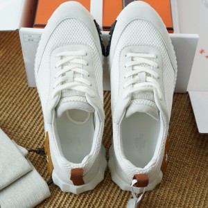 에르메스 Hermes Bouncing 스니커즈 White