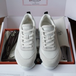 에르메스 Hermes Bouncing 스니커즈 White