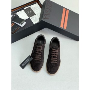 제냐 Zegna S8218Z 232 스니커즈 Brown