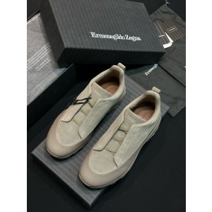 제냐 Zegna Gegna Triple Stitch™ Monte 스니커즈 grey