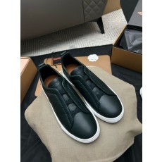 제냐 Zegna Triple Stitch 스니커즈 Dark green