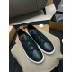 제냐 Zegna Triple Stitch 스니커즈 Dark green