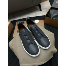 제냐 Zegna Triple Stitch 스니커즈 Grey