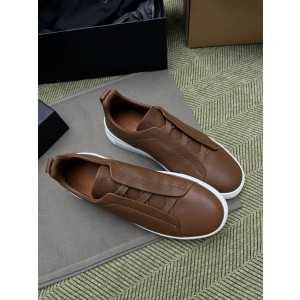 제냐 Zegna Triple Stitch™ 스니커즈 Dark Foliage