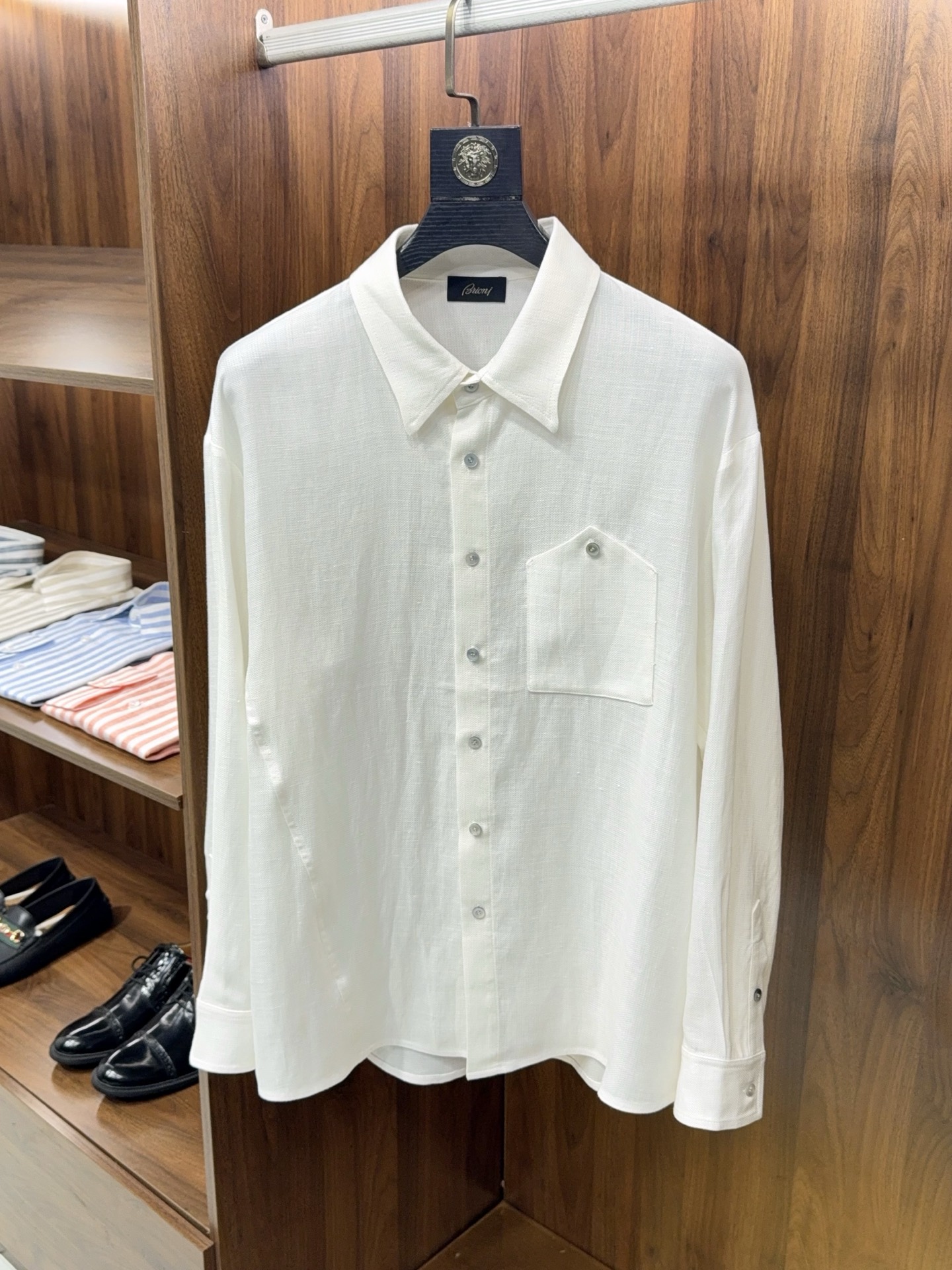 브리오니 Brioni 긴팔 셔츠
