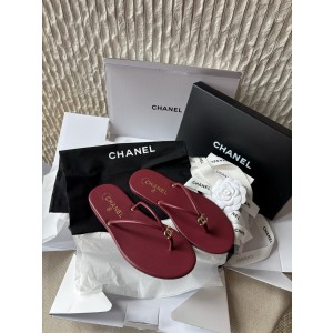 샤넬 CHANEL G47243 슬리퍼 Red