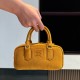 미우 미우 Miu Miu 5BB142 Arcadie 스웨이드 백 Whiskey 22cm