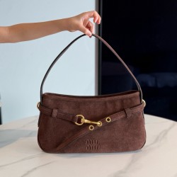 미우 미우 Miu Miu 5BC182 Aventure 아방뛰르 백 Oak 33cm