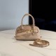 미우 미우 Miu Miu 5BP090 Aventure 미니 나파 가죽 백 Cord 21cm