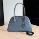 미우 미우 Miu Miu 5BB196 Vivant Nappa 가죽 백 Blue 40cm