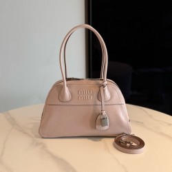 미우 미우 Miu Miu 5BB199 Vivant Nappa 가죽 백 Opal 32cm