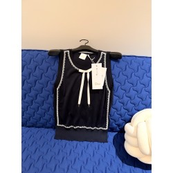디올 Dior 여성 나시 탑 624T26A6E80_X5700
