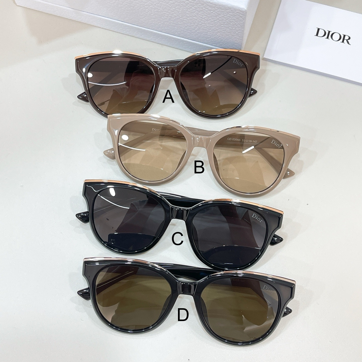 디올 Dior CD0264S 53口19-147
