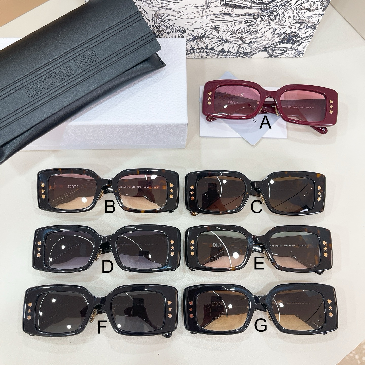 디올 Dior Lucky Charms S1F 52口21-145