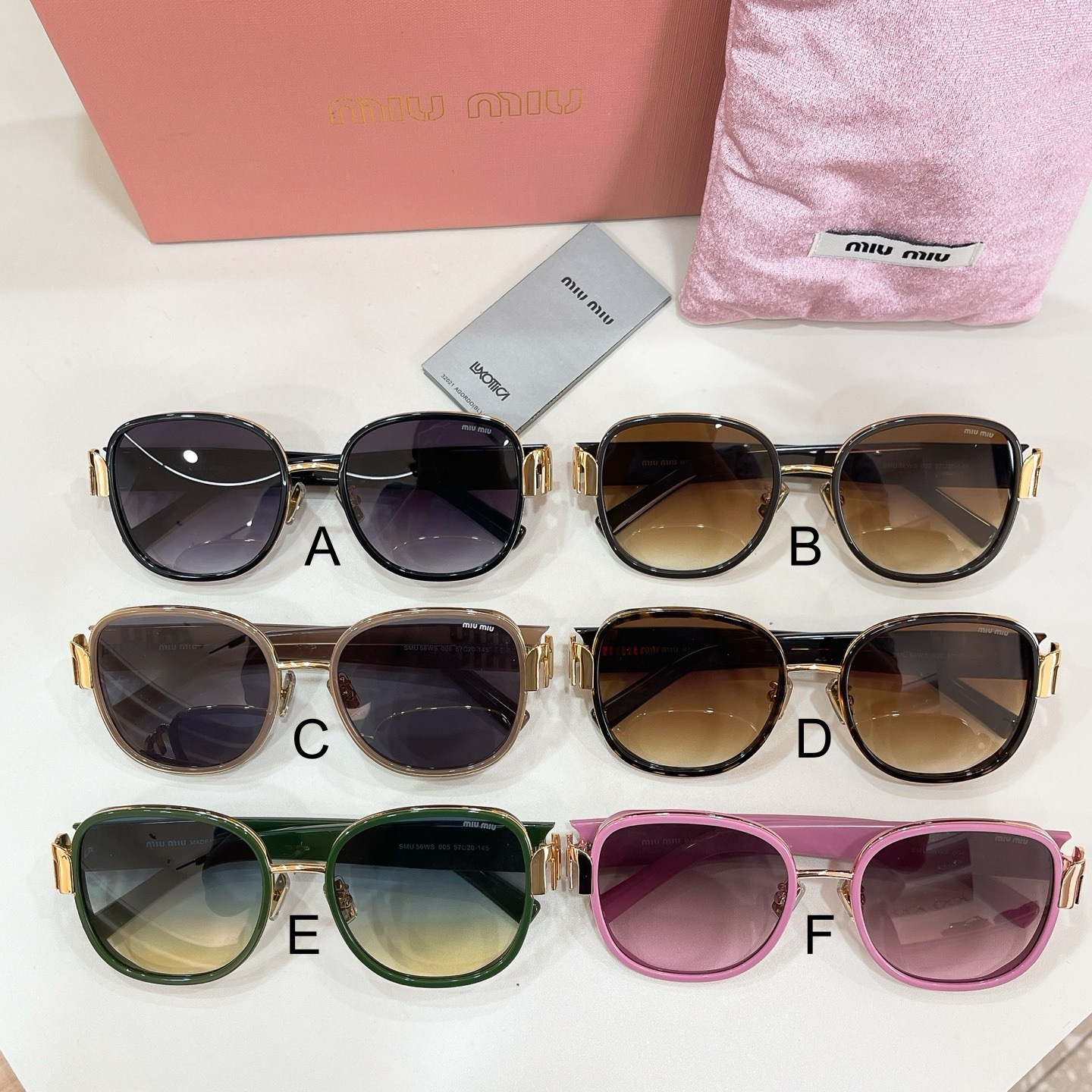 미우 미우 MIU MIU SMU 56WS 57口20-145
