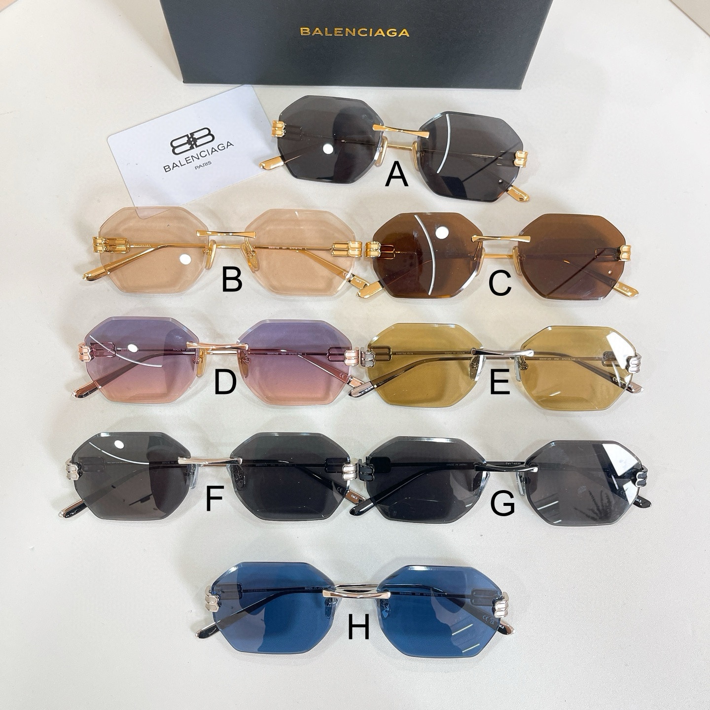 발렌시아가 Balenciaga BB0814S 57口18-145