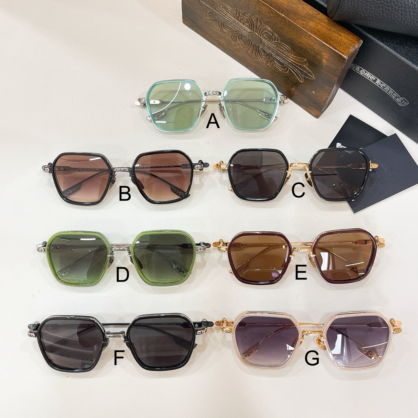 크롬하츠 Chrome Hearts DANGER ZONE 53口21-141