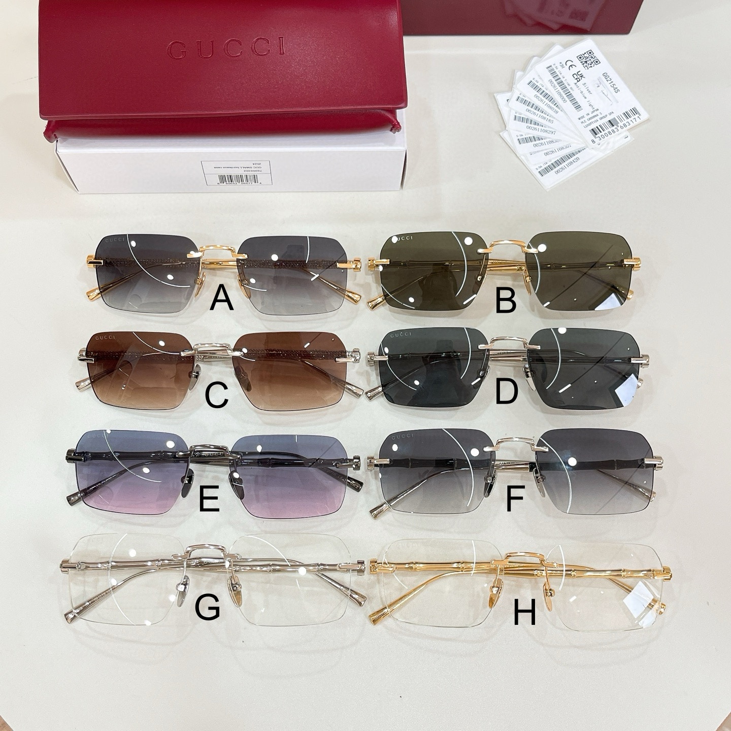 구찌 Gucci GG2154S 56口18-145
