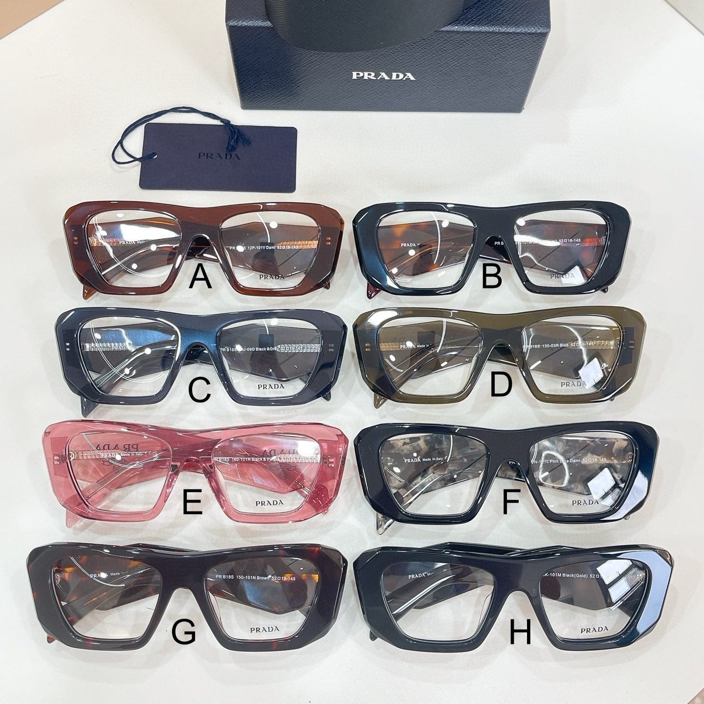 프라다 Prada PR B18S 52口19-145