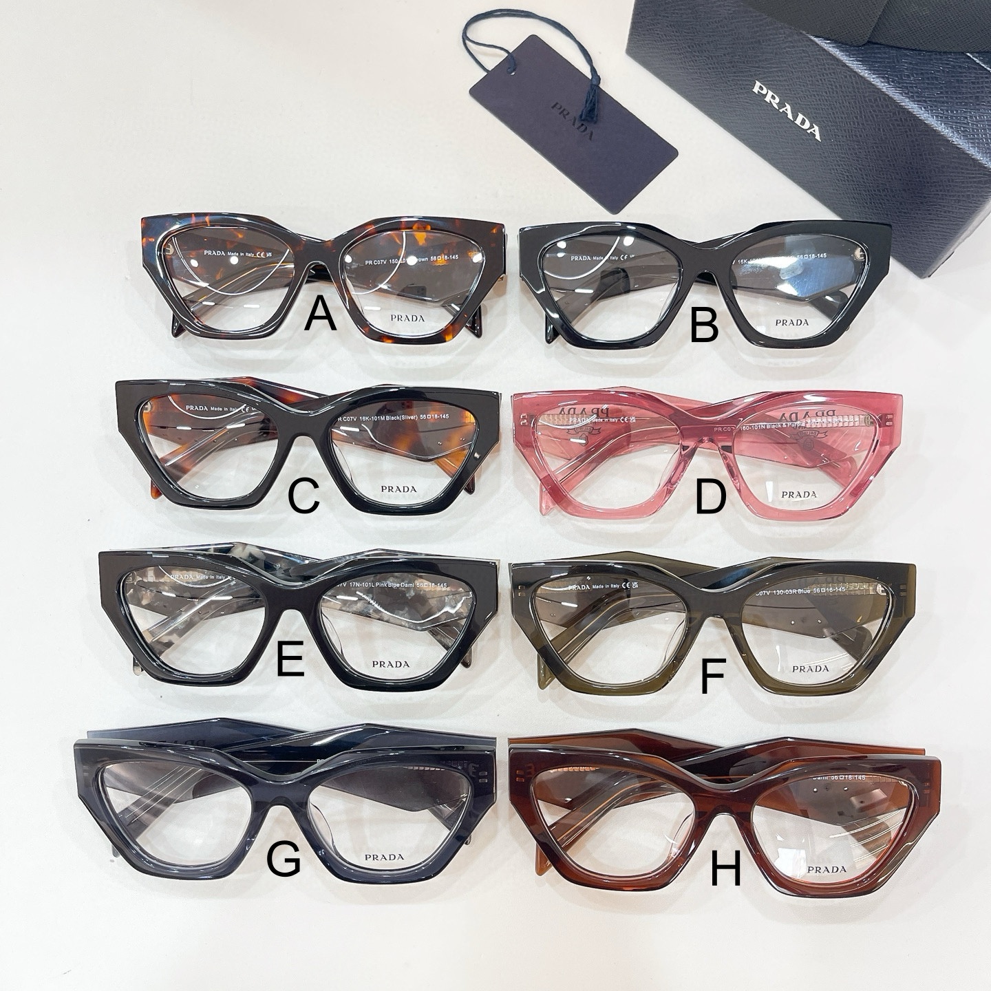 프라다 Prada PR C07V 56口18-145