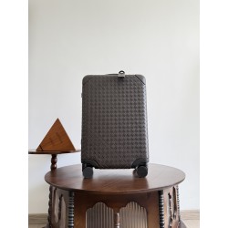 보테가베네타 Bottega Veneta 851376 Odyssey Intrecciato Cabin Suitcase Fondant 55cm