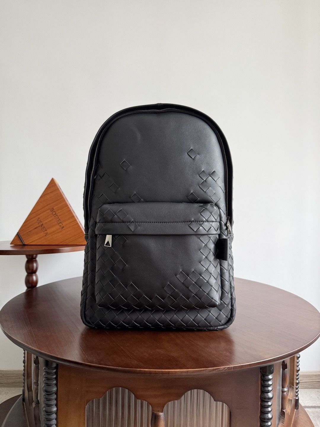 보테가베네타 Bottega Veneta 828527（730732） Intrecciato Backpack Black 30cm