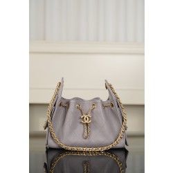 샤넬 CHANEL 26C AS5631 25 Mini Bag grey 22cm