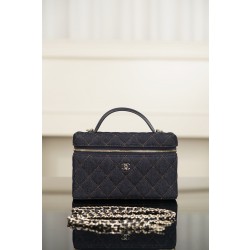 샤넬 CHANEL 26P LP Long Vanity with chain 19.5cm