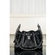 샤넬 CHANEL 26C AS5631 25 Mini Bag Black silver 22cm