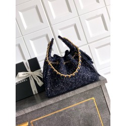 샤넬 CHANEL 25A 25Small Handbag AS5293 Blue 26cm