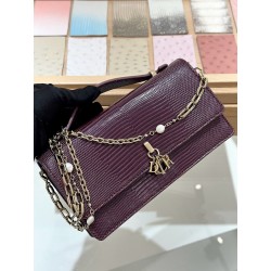 디올 Dior My Dior Mini Bag purple 21cm