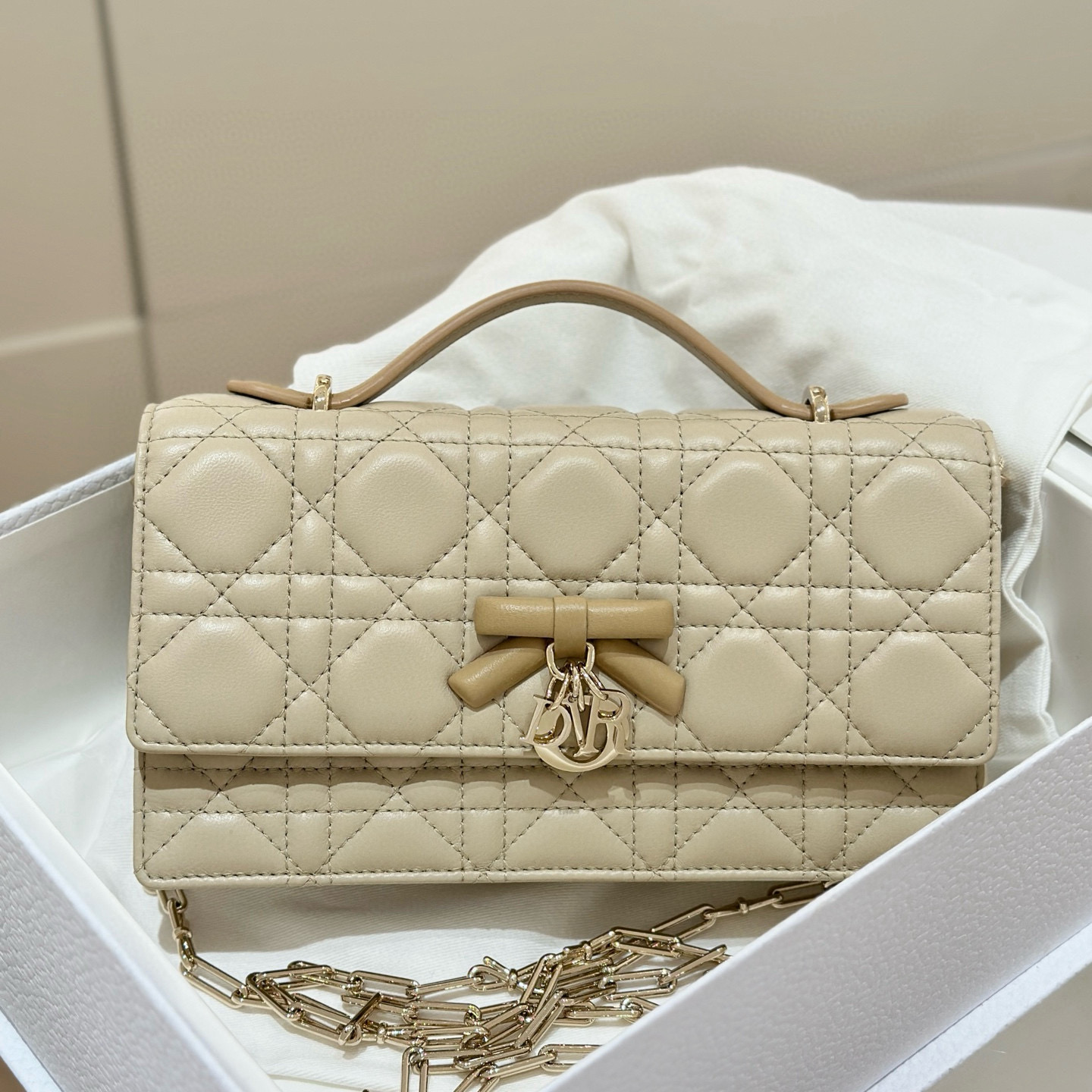 디올 Dior My Dior Mini Bag Apricot